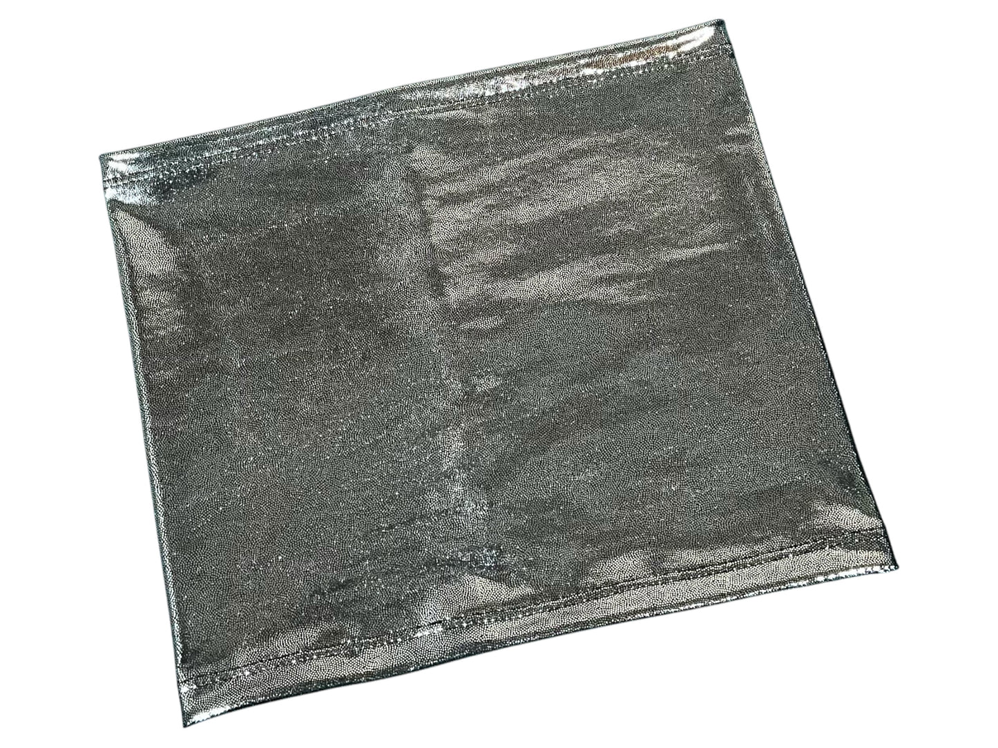 Metallic Silver Wide Headband