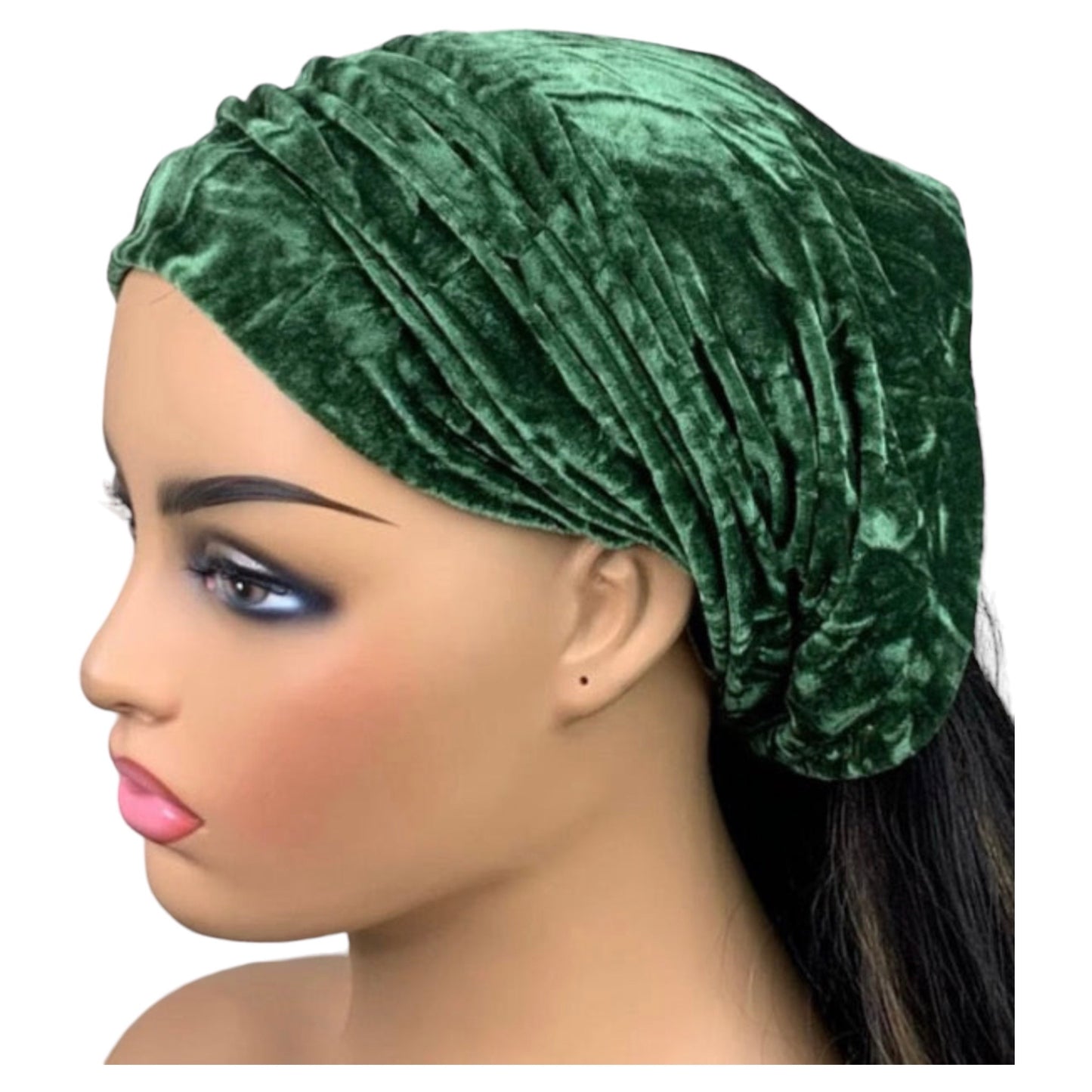 Green Crushed Velvet “Big Band”
