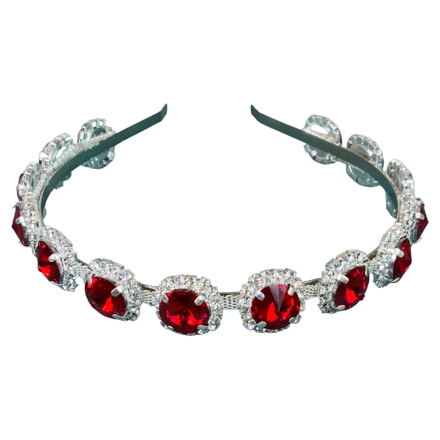 Red Crystal Rhinestone Headband