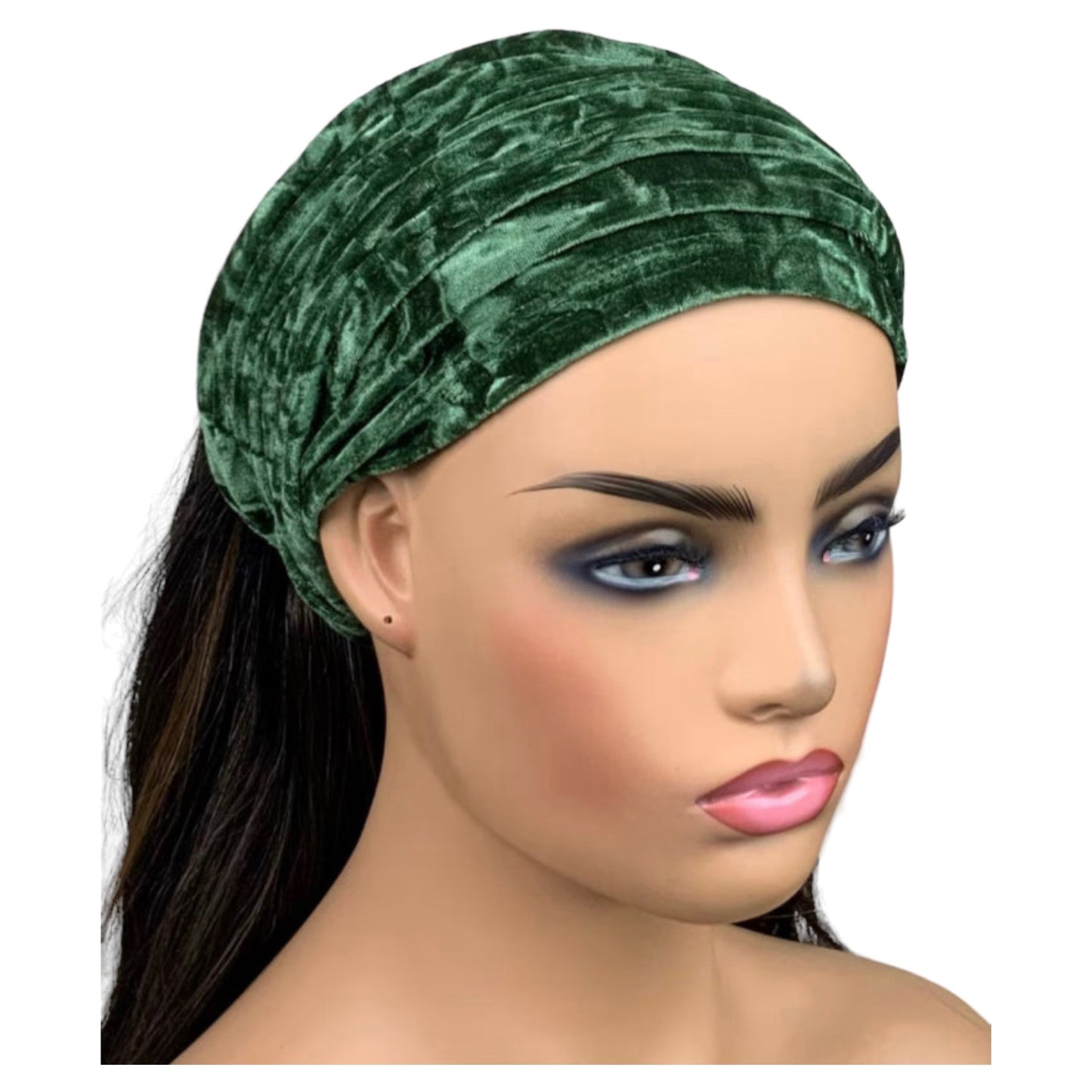 Green Crushed Velvet “Big Band”